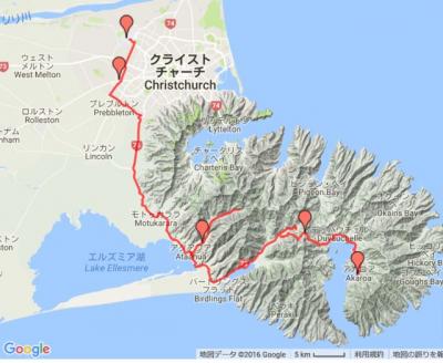 NZ2週間ドライブD2:幾つかの関門を突破して、オークランド→クライストチャーチ→アカロアへ