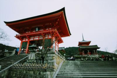 【世界遺産】冬の京都　清水寺