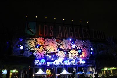 ぴこたび年の瀬ロサンゼルス2016☆～【11】雨のLA Zoo Lights