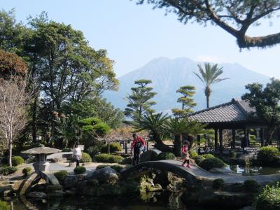 新春の鹿児島・仙巌園（磯庭園）　2017年