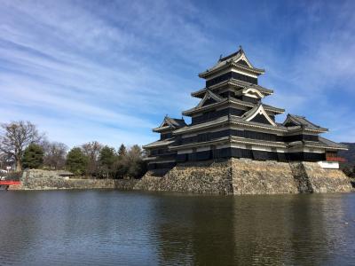 松本城を外から見学