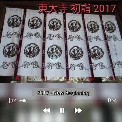 初詣（東大寺）  2017年