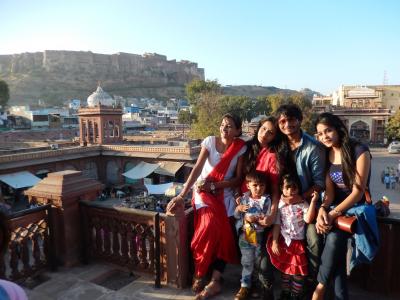 ブルーシティ・ジョードプルでのんびり年越し♪