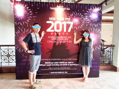 2016-2017 コタキナバルでニューイヤー 年明け編 元旦は海に浸かっていたい マムティック島・マヌカン島の魚影レポート それぞれ味のある島でした、遅ればせながらの初詣・・なんだか肩が重たい