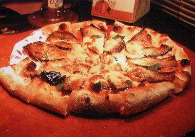 ピザをたべました