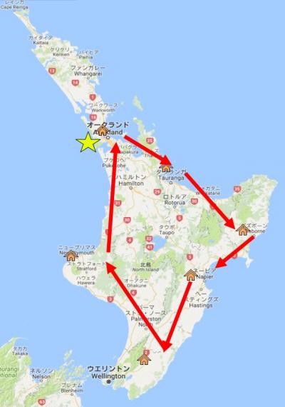 ＮＺ北島ワイナリー巡り旅行記1、コロマンデル+ギズボーン、2016.10