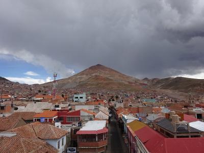 ポトシの市街（ボリビア）　2017.2.7