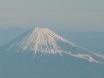 機上からの富士山