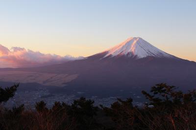 秀麗富士山をお供に　２０１７年初登りは三つ峠山♪ 後編