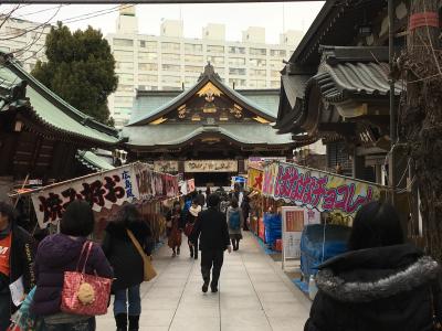 湯島天神初詣と第一山の手散歩　おまけ新宿西口