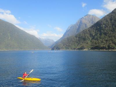 NZ2週間ドライブD7,8a: ミルフォードサウンド オーバーナイトクルーズは大満足