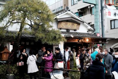 あまーい甘酒をいただきに神田明神へ