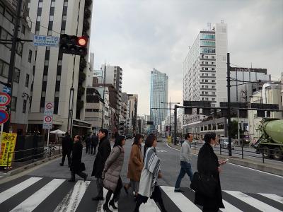 環二通りと第一京浜との交差点付近の風景