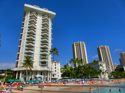 2017年☆愛しのHawaii☆素敵な出会いがありました。出発～1日目・羽田空港・お台場トヨタMEGA WEB・トミーバハマ・モアナサーフライダー　ダイヤモンドウイング泊