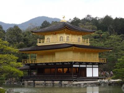 春の京都・大阪旅行 ⑤ [2日目] (輝かしい金閣寺に京都の抹茶) 