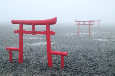 2017年 新年九州北西部（佐賀・長崎・熊本） 【2/7】 1月3日 佐賀の旅Ⅱ - 海に並び立つ鳥居、他