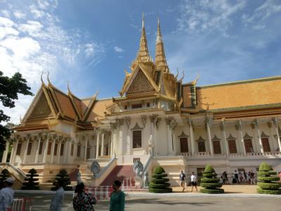 2017冬 カンボジア03：プノンペン 王宮とシルバーパゴダ