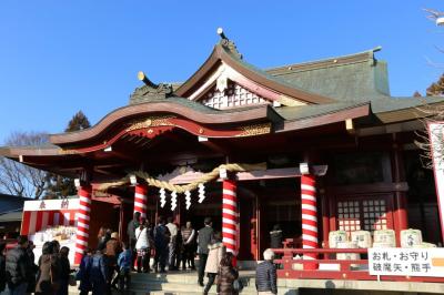 日本三大稲荷　笠間稲荷神社に初詣