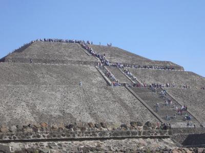 メキシコ７日間の旅（２）　テオティワカン遺跡