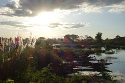 20170121 シーパンドン デット島まで、ミニヴァンとフェリー → 少しだけ島散歩
