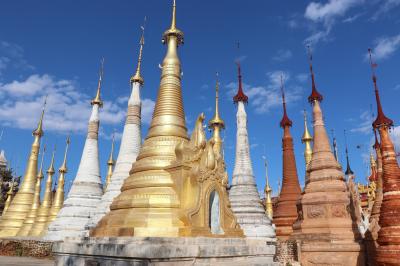 ミャンマー再訪の旅（４）～インレー湖２　インディン、ガーペー僧院～