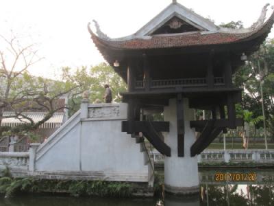 ハノイの一柱寺・ハノイの夕食