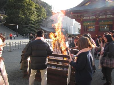 鶴岡八幡宮で厄除け祈願