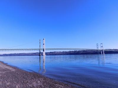 シアトルから1時間！Tacoma Narrows Bridgeへ