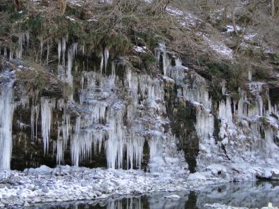 奥秩父、三十槌（みそつち）の氷柱。