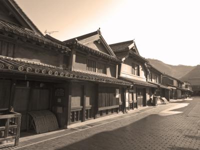 「安芸の小京都」竹原 ◇ 格子窓の家並みが美しい街を のんびり歩く…