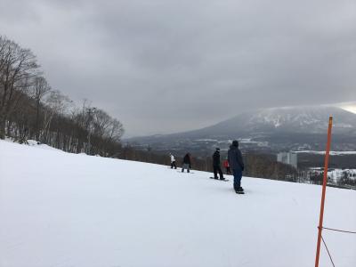 2017年　北海道ニセコで20年ぶりのスキー