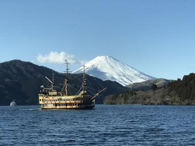 2017年　箱根の温泉でまったり～真冬の寒い～ゴルフ