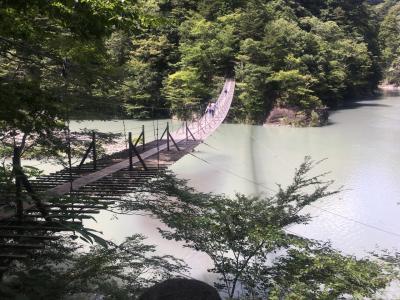 寸又峡夢の吊り橋、奥大井湖上駅
