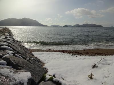 瀬戸内海ぷち旅行　～雪の瀬戸内海