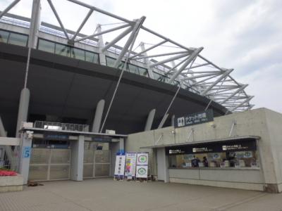 東京でサッカーを見て温泉