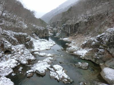 冬の湯西川温泉・その1.龍王峡スノープチハイク&湯西川温泉かまくら祭