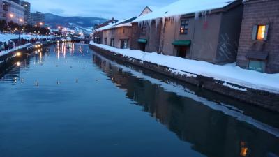 小樽運河の方がさっぽろ雪まつりより良かった