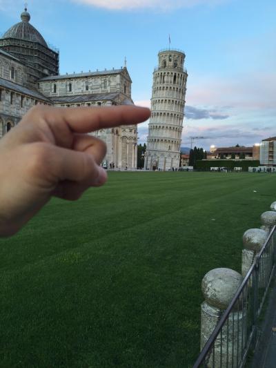 斜塔とドゥオモとアルノ河