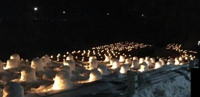 日本夜景遺産　湯西川　かまくら祭