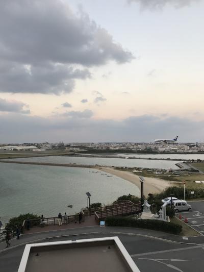 独り身男の気まま旅・・・仕事で病んだときは、癒しの沖縄・瀬長島へいきまっしょい！○本編○  ☆ANAで空旅⑤☆ 部屋から飛行機の離発着が見放題という幸せ。はぁー、癒される（笑）