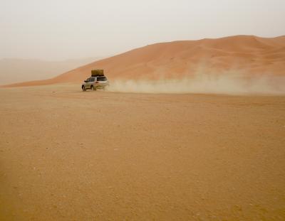 オマーンってどこ？⑤　ルブア・ル・ハーリー砂漠で砂まみれ！