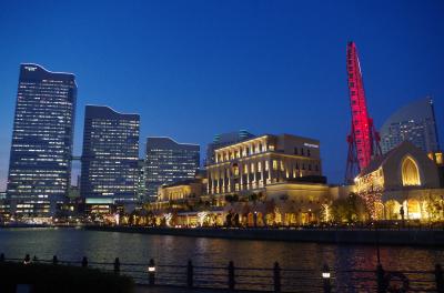 神奈川県横浜市　みなとみらいの夜景に浸る(2017年1月)