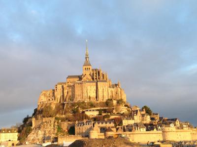 念願のモンサンミッシェルへ 2015年1月