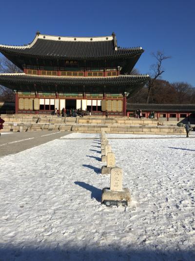 極寒のソウル！！久々の女子旅１