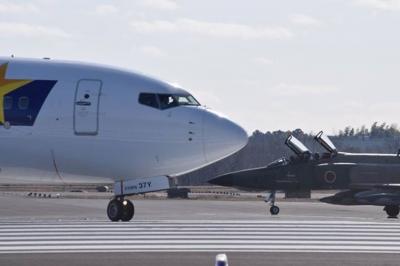 初！茨城空港へ！ただし飛行機を見るだけです。