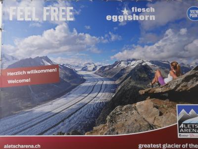 2016年６月　スイス旅行記⑭　世界遺産　アレッチ氷河