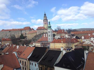 オーストリア・チェコ・ドイツ 女子大生一人旅 4/8 ~チェスキー・クルムロフ着、観光、泊~