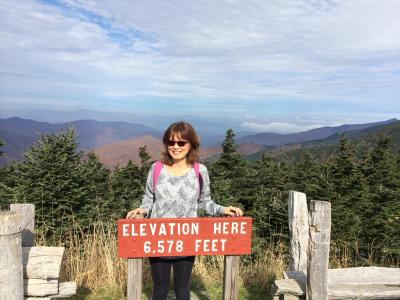 2週連続、紅葉のBlue Ridge Parkway