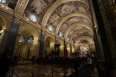 2017 地中海の宝石　マルタ共和国周遊　（２）　聖ヨハネ大聖堂