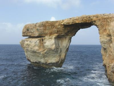 ゴゾ島 サイトシーイングバスで周遊